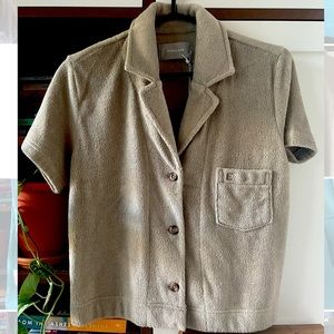 Everlane terry cloth shirt